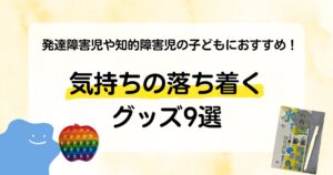発達障害児や知的障害児の子どもにおすすめ！“気持ちの落ち着く”グッズ9選